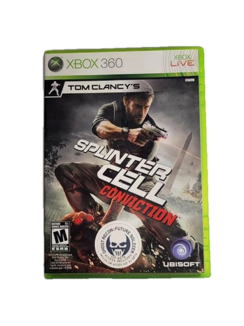 TOM CLANCYS SPLINTER CELL CONVICTION XBOX 360